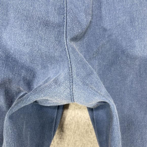 Volcom Pants Mens Size 38x31 Blue Chino Golf Casual Workwear - Picture 11 of 16